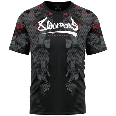 T-Shirt fonctionnel, Hit 2.1, Taille: XXL, Couleur: Noir