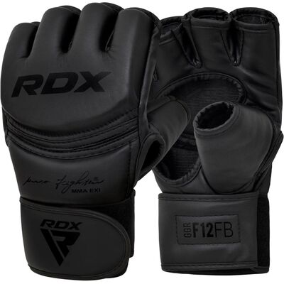 Guanti MMA RDX F12 Nero L, Taglia: L, Colore: Nero