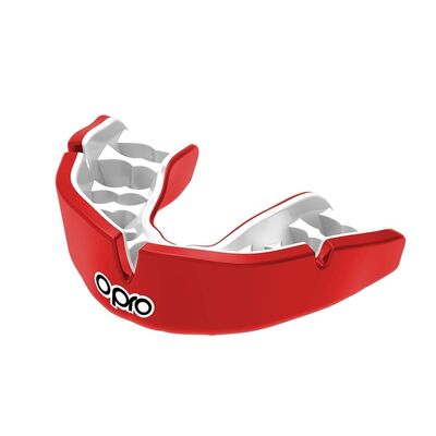 Mouthguard Instant Custom Fit OPRO Adult – Red, Size: One Size, Colour: Rot