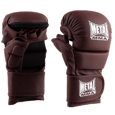 Gants MMA Sparring Metal Boxe The Shell Bordeaux XXL, Taille: XXL, Couleur: Bordeaux