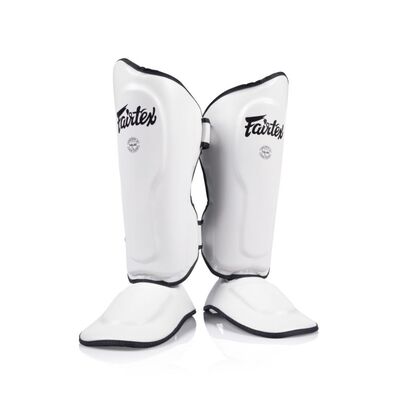 Protège-tibias Fairtex SP9 Blanc S, Taille: S, Couleur: Blanc