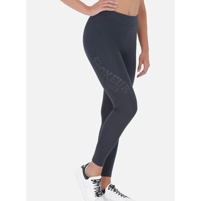Basic Leggings With Side Logo, Taille: L, Couleur: Gris anthracite