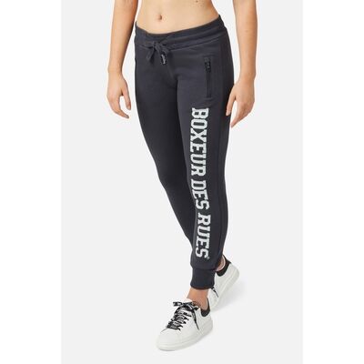 Basic Long Logo Sweatpants, Farbe: Anthracite, Grösse : XL