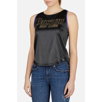 Débardeur, Taille: XL, Couleur: Noir