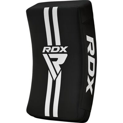 Curved Kick Shield RDX Gel T1 Full Black, Size: One Size, Colour: Schwarz