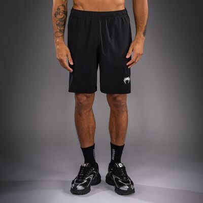 Training Shorts Venum Contender Black/Silver L, Size: L, Colour: Schwarz