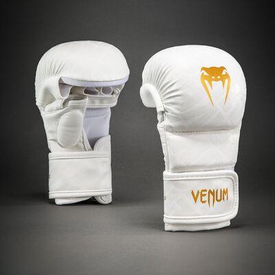 Gants de sparring Venum Contender 1.5 XT 3D Blanc/Or M, Taille: M, Couleur: Blanc