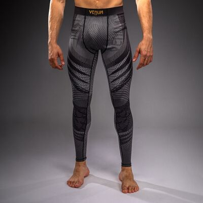 Spats a compressione Venum Galactic 3.0 Nero/Oro M, Taglia: M, Colore: Nero