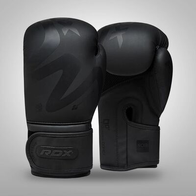 Gants de boxe RDX F15 – Noir Mat – 10oz, Couleur: Noir, oz: 10oz