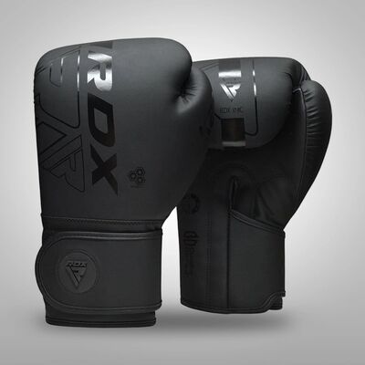 Gants de boxe RDX F6 Enfant – Noir/Noir – 6oz