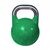 Cast-iron competition kettlebell with inlaid logo | 24 KG, Colour: Green, Additional Weight: 24 kg