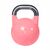 Cast iron competition kettlebell with inlaid logo | 8 KG, Colour: Rosa, Additional Weight: 8 kg