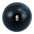 Slam Ball" rubber weighted fitness ball | 6 KG, Colour: Schwarz, Additional Weight: 6 kg