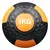 Ballastball Medizinball aus strapazierfähigem Gummi "Medicine Ball" | 1 KG, Farbe: Orange, Zusatzgewicht: 1 kg