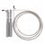 3M adjustable aluminium "Speed Rope" skipping rope + bag GladiatorFit | Grey, Colour: Silber