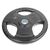 Bumper Plate" rubber grip disc Ø 51mm GladiatorFit | 25 KG, Colour: Schwarz, Additional Weight: 25 kg