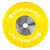 Competition rubber disc "Bumper Plate" Ø 51mm | 15 KG, Colour: Yellow, Additional Weight: 15 kg