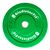 Olympic color rubber "Bumper Plate" Ø 51mm | 10 KG, Colour: Green, Additional Weight: 10 kg