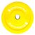 Olympic color rubber "Bumper Plate" Ø 51mm | 15 KG, Colour: Yellow, Additional Weight: 15 kg