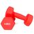 Neoprene dumbbells for bodybuilding and fitness (set of 2) GladiatorFit | 2 x 6 KG, Colour: Rot, Additional Weight: 6 kg