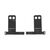 Handgrips crosstraining gloves two fingers in imitation leather | L, Size: L, Colour: Schwarz