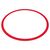 Cerceau en plastique plat d'agilité en PVC Ø 40cm | Rouge, Couleur: Rouge