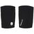 Neoprene fitness compression kneepads (set of 2) | L, Size: L, Colour: Schwarz