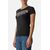 Front Logo Round Neck T-Shirt, Bekleidungsgrösse: M, Farbe: Schwarz