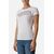 Front Logo Round Neck T-Shirt, Size: M, Colour: Weiss