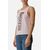 Basic Tank Top With Front Logo, Size: S, Colour: Rosa