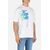 Roundneck T-Shirt W/ Prints, Bekleidungsgrösse: S, Farbe: Weiss