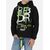 Hoodie Plus Rib Turtleneck, Bekleidungsgrösse: 2XL, Farbe: Schwarz