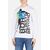 T-Shirt avec imprimés, Taille: 2XL, Couleur: Blanc
