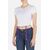 T-shirt court, Taille: M, Couleur: Blanc