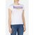 T-Shirt avec logo, Taille: M, Couleur: Blanc