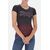 T-Shirt imprimé dégradé, Taille: L, Couleur: Bordeaux
