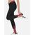Leggings With Elastic Stirrup, Size: M, Colour: Schwarz