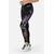 Printed Leggings, Size: M, Colour: Schwarz