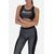 Cut Out Sport Bra, Size: M, Colour: Anthracite