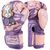 8 WEAPONS Kids Boxing Glove - Jenny pink 8 Oz, Colour: Rosa, OZ: 8oz