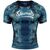 8 WEAPONS Rashguard, S/S, Hit 2.0, navy-black, XXL, Size: 2XL, Colour: Weiss