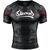 8W-8300013-5-8 WEAPONS Rashguard, S/S, Hit 2.0, black-red, XXL