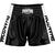 Short de Muay Thai Apex, Taille: 2XL, Couleur: Noir