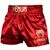 Short de Muay Thai Venum Classic - Bordeaux/Or, Taille: M, Couleur: Rouge, Taille ne pas utiliser: M