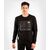 Venum Stripes Crewneck Sweatshirt, Colour: Schwarz, Size: M