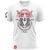 T-Shirt Sak Yant Tigers, Size: M, Colour: Weiss