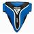 RDX Groin Guard Aura Plus T-17 Blue/Black-L+, Size: L, Colour: Blue