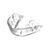 OPRO Self-Fit  Junior Silver - Clear/Clear -NEW, Size: One Size, Colour: Weiss