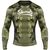 T-shirt de compression à manches longues - Hit 2.0, Taille: XL, Couleur: Kaki