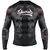 Kompressions-T-Shirt langarm - Hit 2.0, Bekleidungsgrösse: M, Farbe: Schwarz